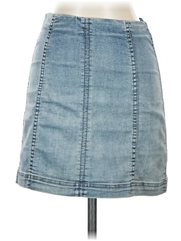 Free People Denim Skirt (view 1)