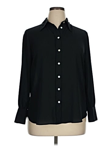 M&S Collection Long Sleeve Blouse (view 1)