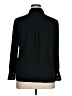 M&S Collection 100% Polyester Solid Black Long Sleeve Blouse Size 14 - photo 2