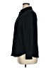 M&S Collection 100% Polyester Solid Black Long Sleeve Blouse Size 14 - photo 5