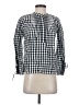 J.Crew 100% Cotton Checkered-gingham Black Long Sleeve Blouse Size XXS (petite) - photo 1