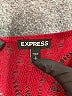 Express 100% Rayon Burgundy Pullover Sweater Size S - photo 7