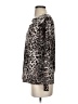 Cato Animal Print Silver Cardigan Size XS - photo 5