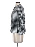 J.Crew 100% Cotton Checkered-gingham Black Long Sleeve Blouse Size XXS (petite) - photo 5