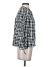 J.Crew 100% Cotton Checkered-gingham Black Long Sleeve Blouse Size XXS (petite) - photo 4