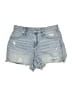 Aerie Blue Denim Shorts Size XS - photo 1