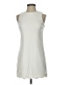 Aqua Solid White Casual Dress Size XS - photo 1