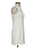 Aqua Solid White Casual Dress Size XS - photo 4
