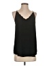 Ann Taylor LOFT 100% Polyester Black Sleeveless Blouse Size S - photo 1