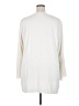 Liz Claiborne 100% Polyester Ivory Long Sleeve Button-Down Shirt Size 18 - photo 2
