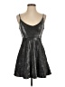 Unbranded Metallic Silver Cocktail Dress Size 0 - photo 1