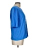 Talbots Blue 3/4 Sleeve Top Size L - photo 4
