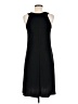 Ellen Parker Solid Black Casual Dress Size M - photo 2