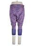 Ideology Color Block Purple Active Pants Size 2X - photo 2