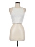 Cambiaghi Silver White Tank Top Size M - photo 1