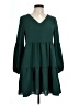 Unbranded Solid Green Casual Dress Size M - photo 1