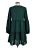 Unbranded Solid Green Casual Dress Size M - photo 2