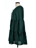 Unbranded Solid Green Casual Dress Size M - photo 5