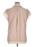 Max Studio 100% Polyester Tan Short Sleeve Blouse Size XL - photo 2