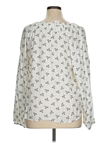 Ann Taylor LOFT Outlet Long Sleeve Blouse (view 2)