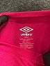 Umbro 100% Polyester Pink Active T-Shirt Size S (kids) - photo 3