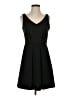 Ann Taylor LOFT Solid Black Cocktail Dress Size 2 - photo 1