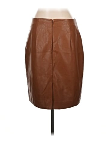 J.Crew Factory Store Faux Leather Skirt (view 2)