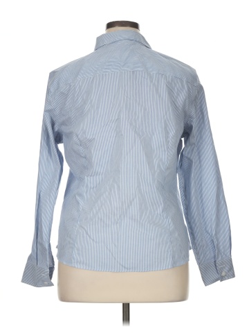 Ellen Tracy Long Sleeve Button-Down Shirt (view 2)