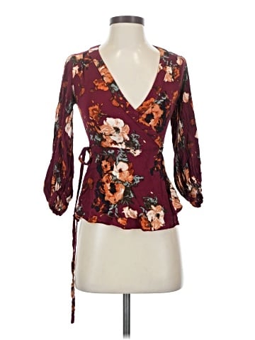 HD in Paris 3/4 Sleeve Blouse (view 1)