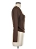 Gaze Brown Long Sleeve Top Size M - photo 4