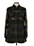 Whistles Plaid Green Coat Size 8 - photo 1