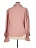 ASOS Design 100% Polyester Pink Long Sleeve Blouse Size 14 - photo 2