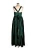 Unbranded 100% Polyester Green Cocktail Dress Size 16 - photo 2