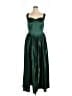 Unbranded 100% Polyester Green Cocktail Dress Size 16 - photo 1