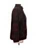 Eddie Bauer Plaid Burgundy Coat Size L - photo 4