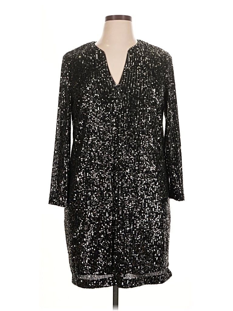 Pre-owned Calvin Klein Cocktail Dress In Black