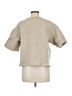 Seya. 100% Wool Tan Short Sleeve Top Size M - photo 2