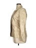 Alfani 100% Leather Metallic Gold Blazer Size XL - photo 5