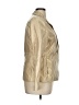 Alfani 100% Leather Metallic Gold Blazer Size XL - photo 4