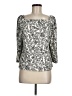 MELLODAY Ivory 3/4 Sleeve Top Size M - photo 1