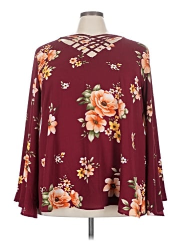 Rose Gal 3/4 Sleeve Blouse (view 1)