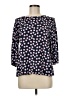 Boden 100% Viscose Blue 3/4 Sleeve Blouse Size 8 - photo 1