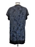 Lyssé 100% Polyester Blue Short Sleeve Top Size S - photo 2