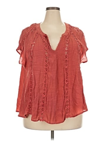 Living Doll Short Sleeve Blouse (view 1)