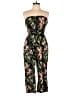 J for Justify Floral Black Jumpsuit Size M - photo 1