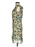 Twelve by Twelve 100% Polyester Paisley Teal Cocktail Dress Size XS - photo 5