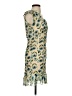 Twelve by Twelve 100% Polyester Paisley Teal Cocktail Dress Size XS - photo 4
