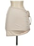 Unbranded Solid Ivory Tan Casual Skirt Size S - photo 1