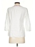 Talbots 100% Cotton White 3/4 Sleeve Blouse Size P (petite) - photo 2