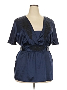 Lane Bryant Short Sleeve Blouse